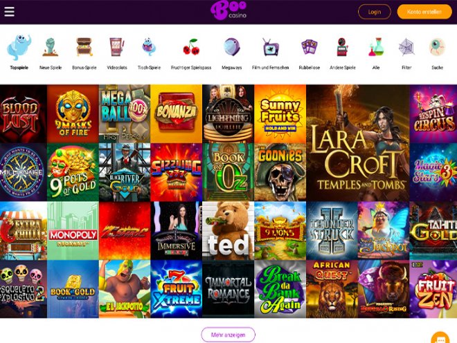 BooCasino Screenshot