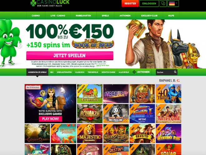 CasinoLuck Screenshot