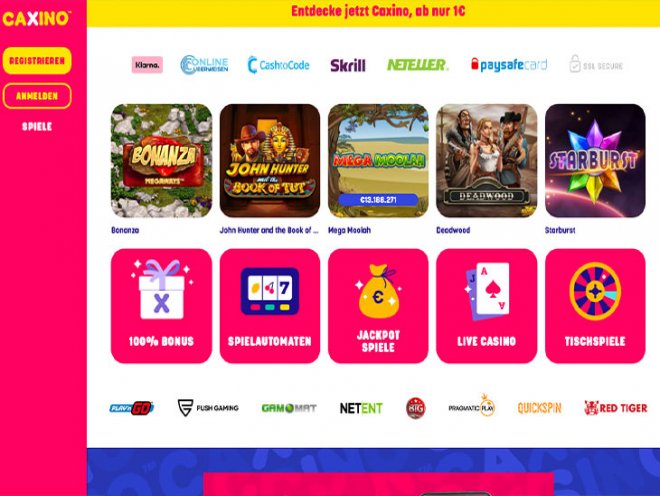 Caxino Screenshot