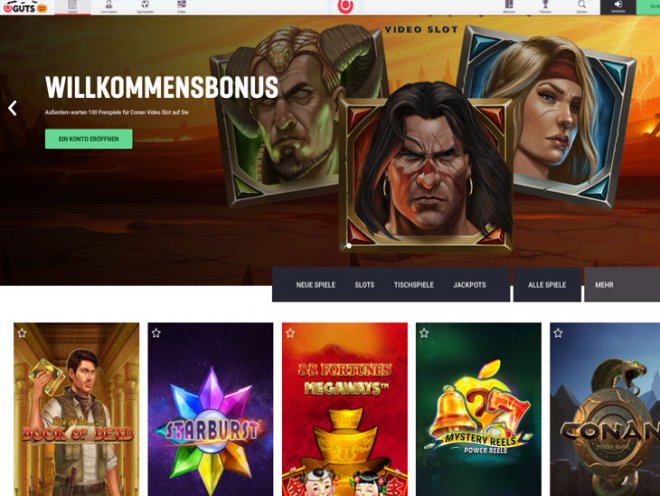 Guts Casino Screenshot
