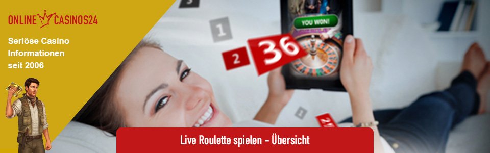 Live Roulette spielen - Online Casinos