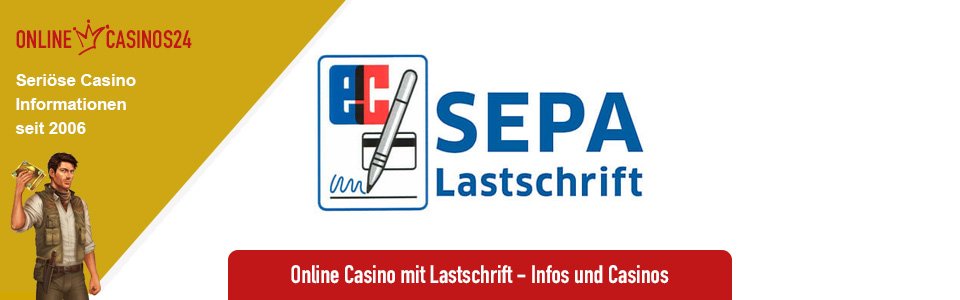 Online Casino mit Lastschrift Einzahlung (ELV)
