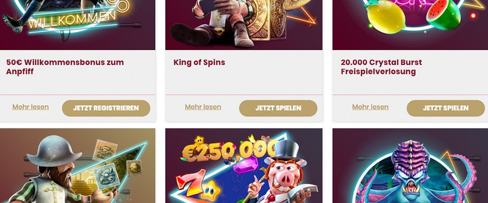 Cherry Casino Aktionen