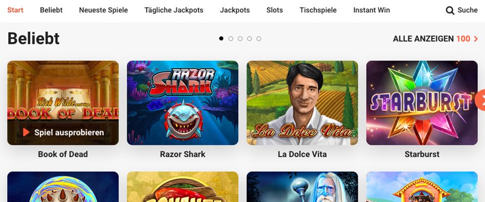 Leovegas Casino Spiele