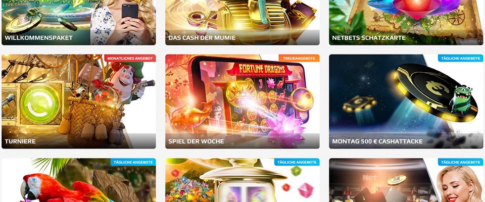 Netbet Aktionen
