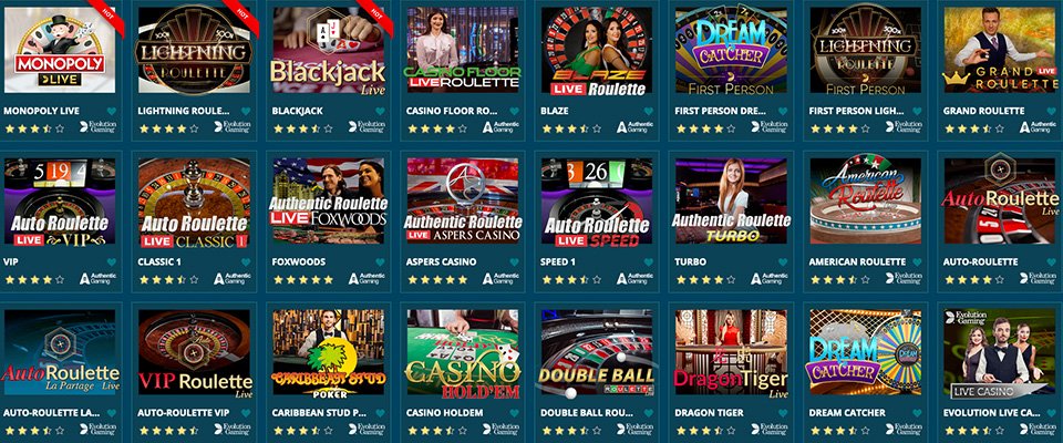 Platincasino Livecasino