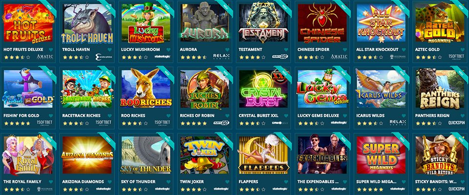 Platincasino Spiele